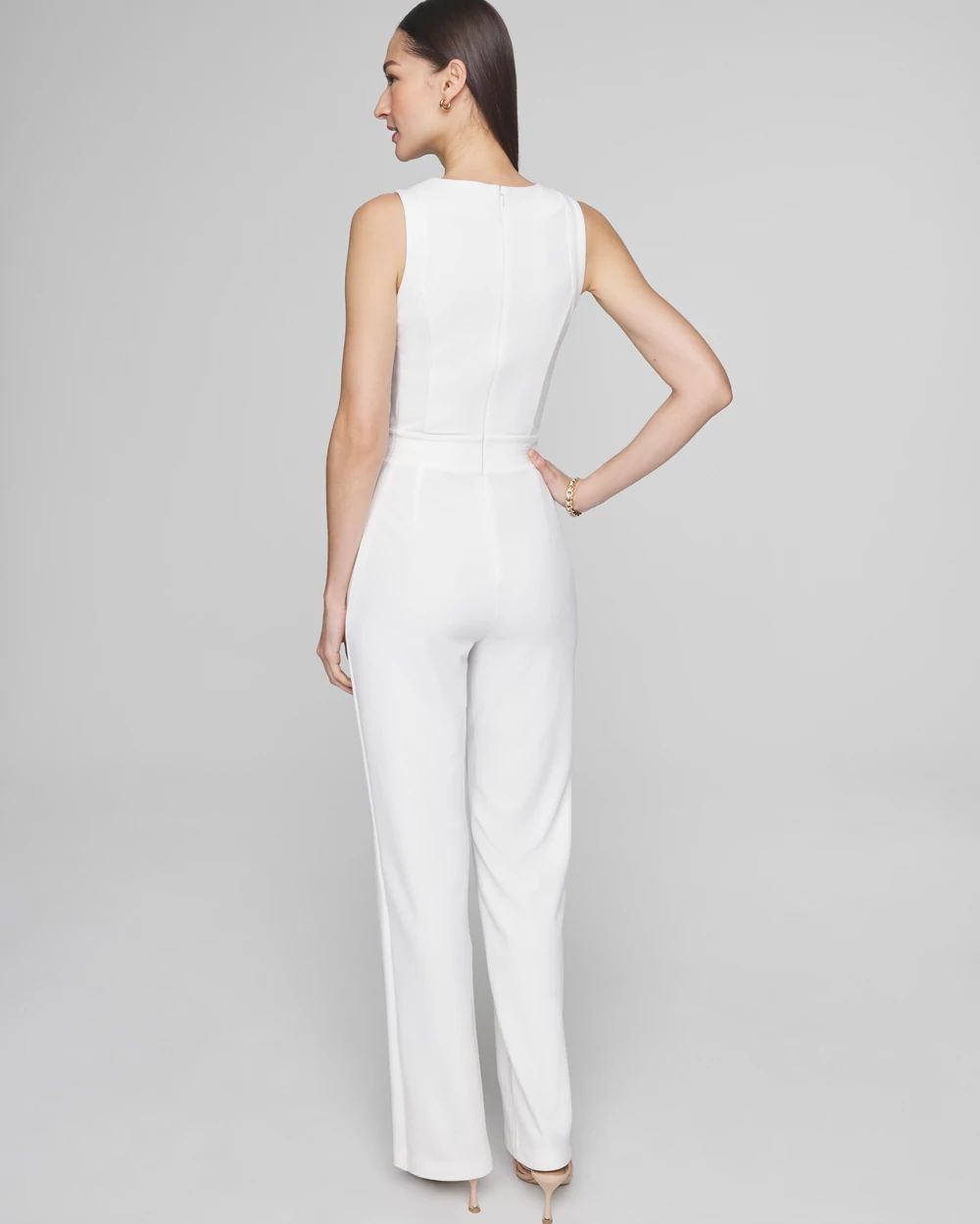 White house black market petite jumpsuit discount